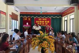 Trường THCS Hoàn Long tổ chức Hội nghị Cán bộ công chức viên chức năm học 2019-2020