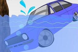 Những kỹ năng thoát hiểm cần được trang bị khi xe ô tô rơi xuống nước