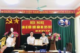 Trường THCS Hoàn Long tổ chức Hội nghị CBVC-NLĐ năm học 2021-2022